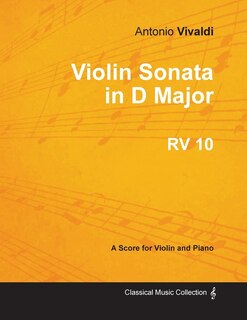 Couverture_Violin Sonata in D Major RV 10 - For Violin and Piano