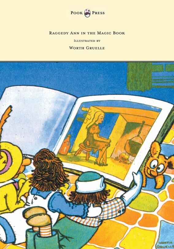 Couverture_Raggedy Ann in the Magic Book - Illustrated by Worth Gruelle