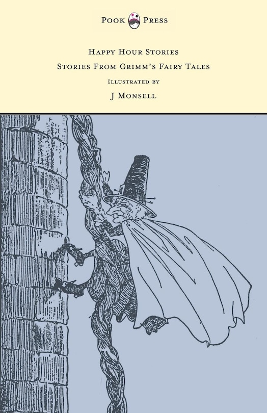 Front cover_Happy Hour Stories - Stories From Grimm's Fairy Tales - Illustrated by J Monsell