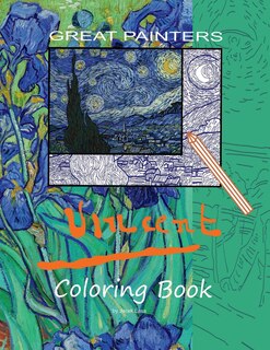 Front cover_Great Painters Vincent Coloring Book