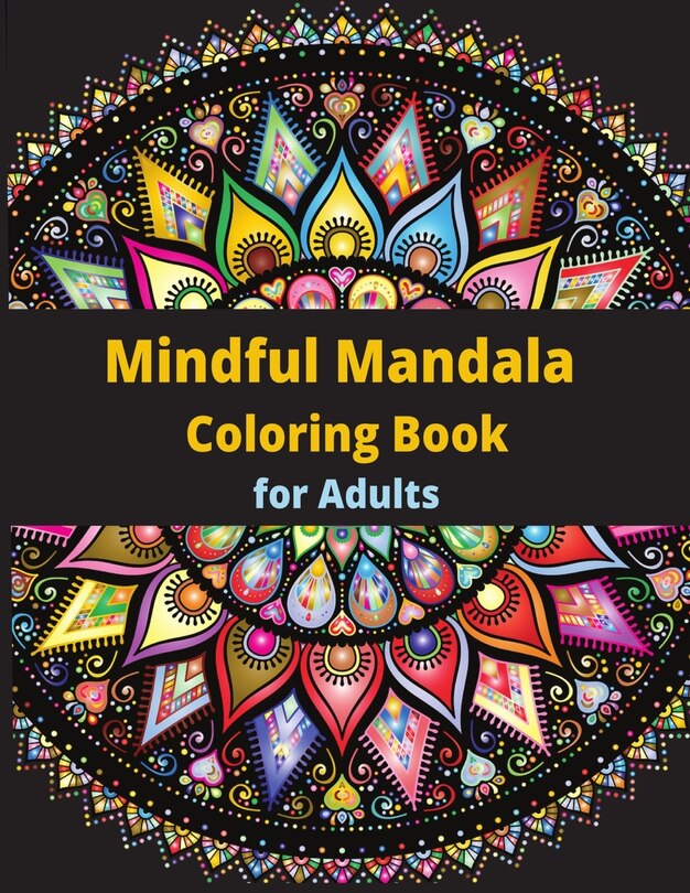Front cover_Mindful Mandala Coloring Book
