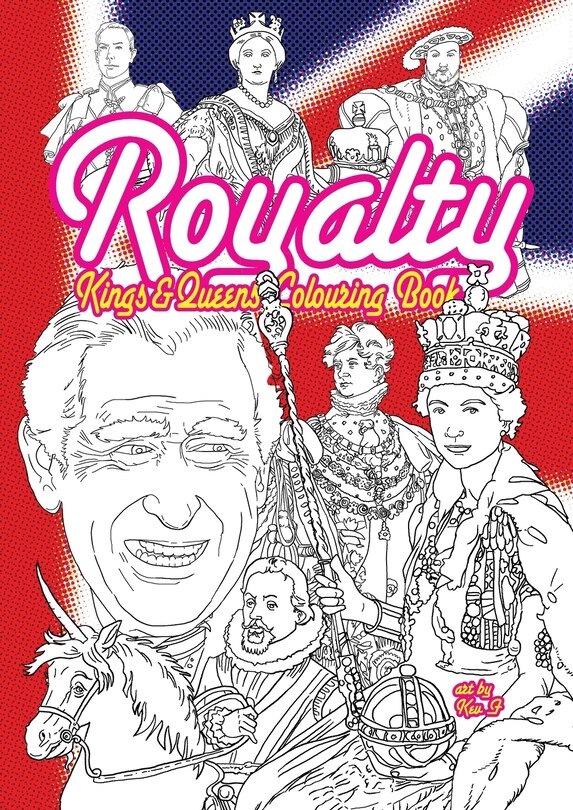 Couverture_Royalty - Kings & Queens Colouring Book