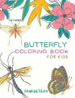 Front cover_Butterfly Coloring Book