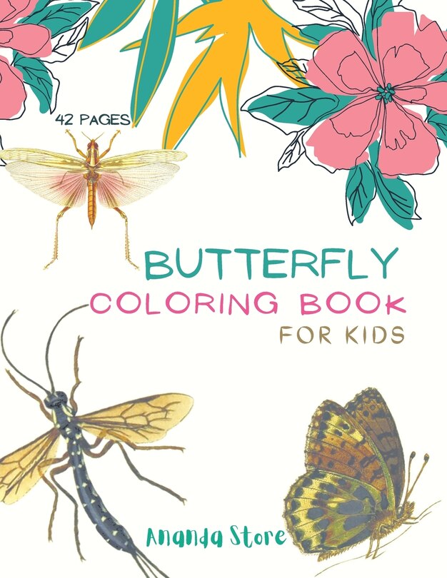 Front cover_Butterfly Coloring Book