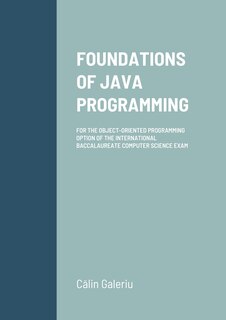 Front cover_Foundations of Java Programming