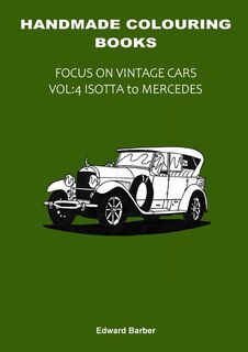 Couverture_Handmade Colouring Books - Focus on Vintage Cars Vol