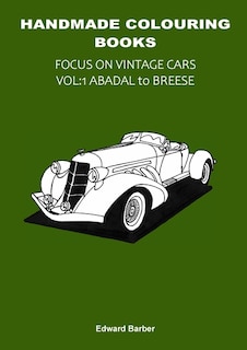 Couverture_Handmade Colouring Books - Focus on Vintage Cars Vol