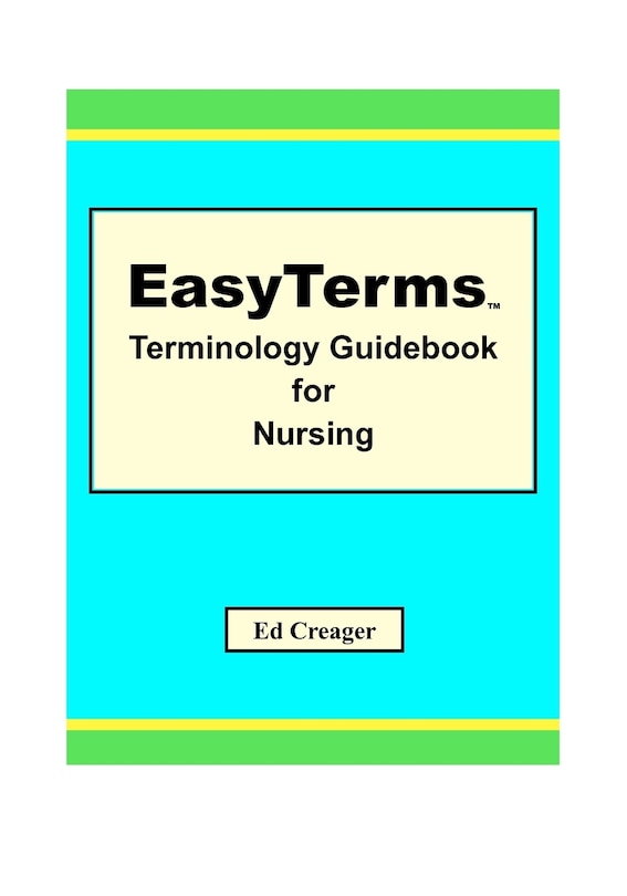 Front cover_EasyTerms Terminology Guidebook for Nursing