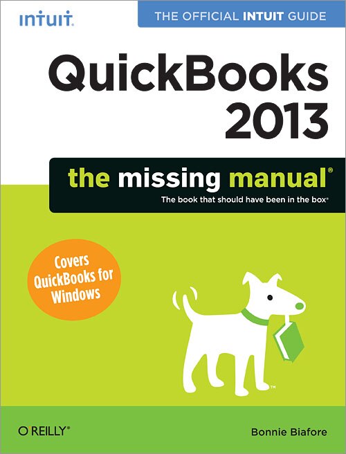 Front cover_Quickbooks 2013: The Missing Manual