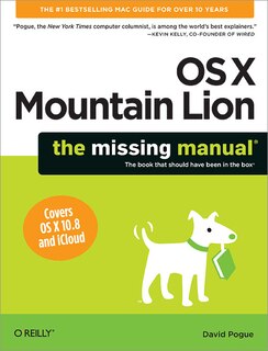 Couverture_Os X Mountain Lion: The Missing Manual