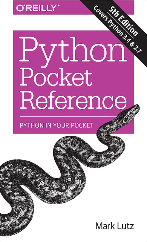 Front cover_Python Pocket Reference