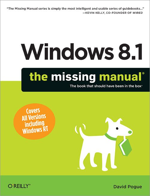 Couverture_Windows 8.1: The Missing Manual