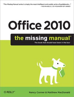 Front cover_Office 2010: The Missing Manual