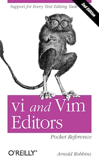 Couverture_Vi And Vim Editors Pocket Reference
