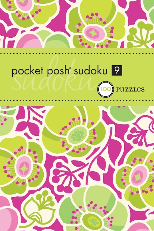 Front cover_Pocket Posh Sudoku 9