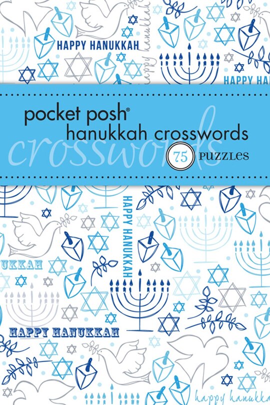Front cover_Pocket Posh Hanukkah Crosswords