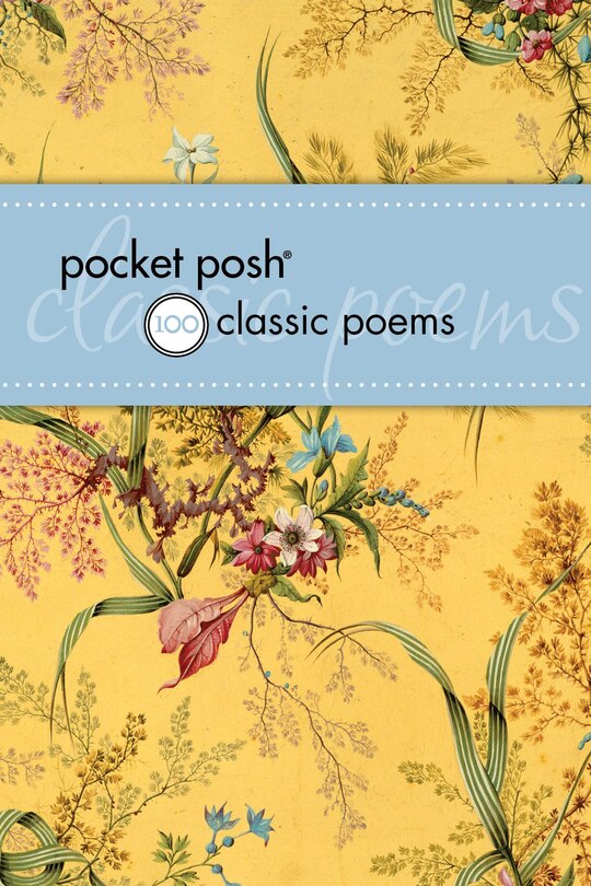 Front cover_Pocket Posh 100 Classic Poems