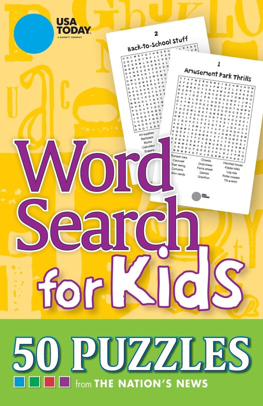 USA TODAY Word Search for Kids: 50 Puzzles