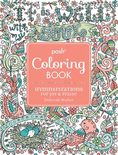 Front cover_Posh Adult Coloring Book: Hymnspirations for Joy & Praise