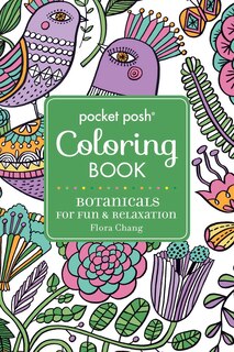 Couverture_Pocket Posh Adult Coloring Book: Botanicals For Fun & Relaxation