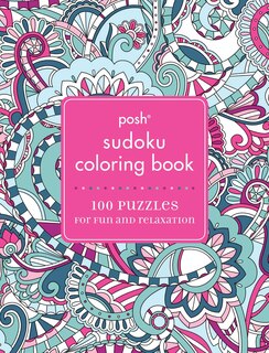 Couverture_Posh Sudoku Adult Coloring Book