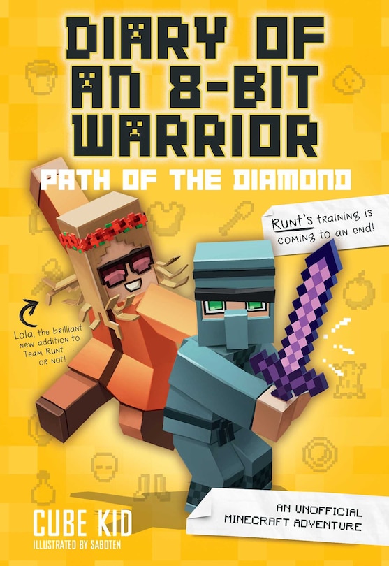 Front cover_Diary Of An 8-bit Warrior: Path Of The Diamond