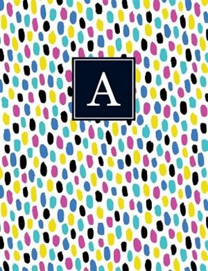 Personalized Posh: Modern Dot (A) 2018 Monthly/Weekly Planning Calendar