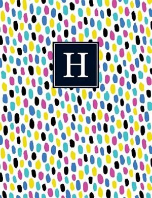 Personalized Posh: Modern Dot (H) 2018 Monthly/Weekly Planning Calendar