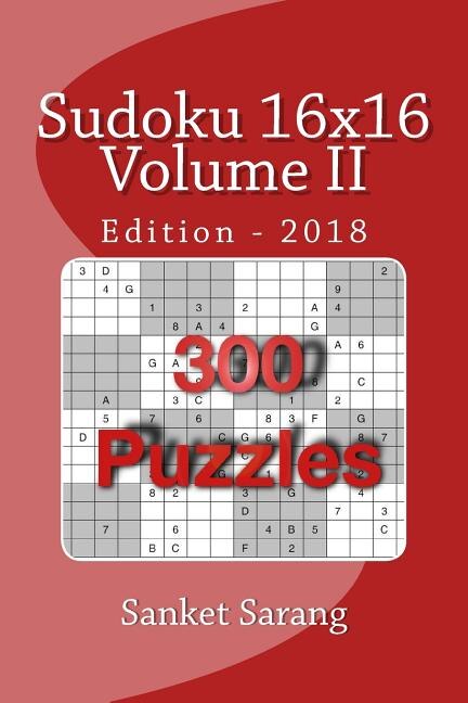 Couverture_Sudoku 16x16 Vol II