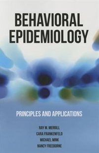 Front cover_Behavioral Epidemiology
