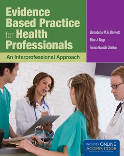 Front cover_Evidence Based Practice for Health Professionals