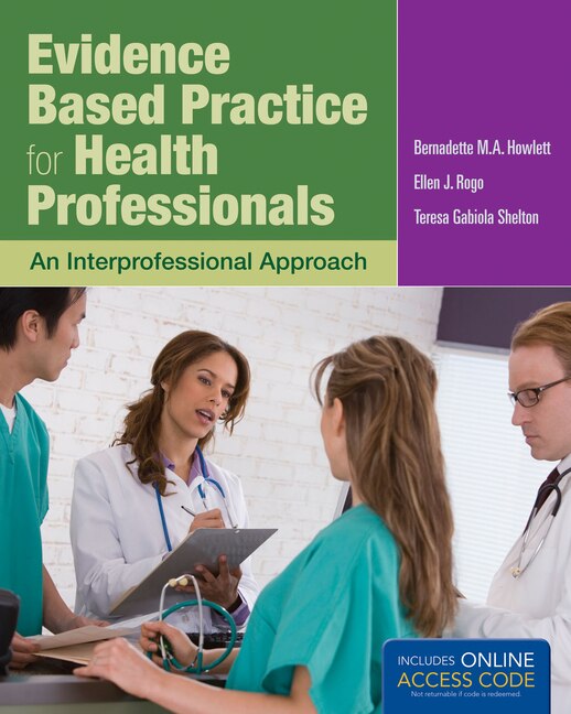 Front cover_Evidence Based Practice for Health Professionals
