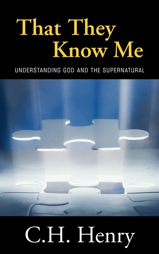 Front cover_That They Know Me
