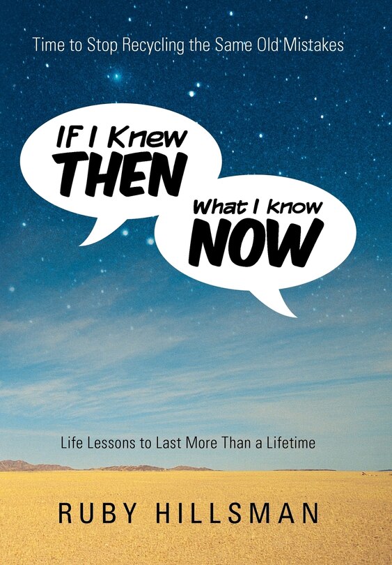 Couverture_If I Knew Then What I Know Now