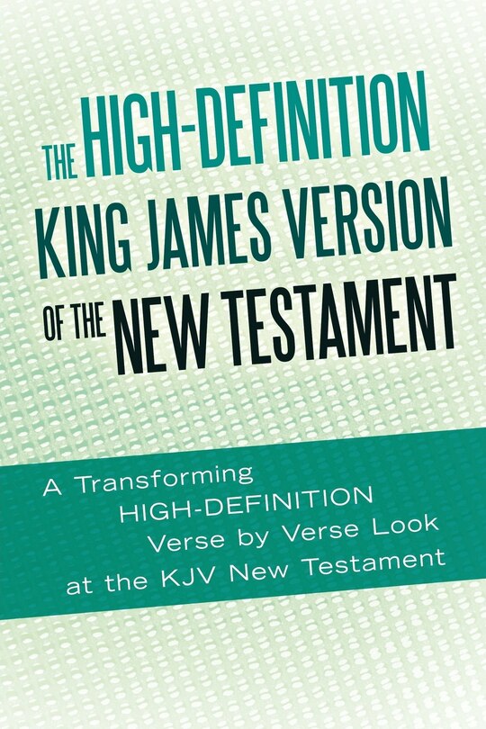 Front cover_The High-definition King James Version Of The New Testament