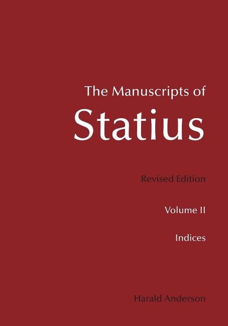 Couverture_The Manuscripts of Statius
