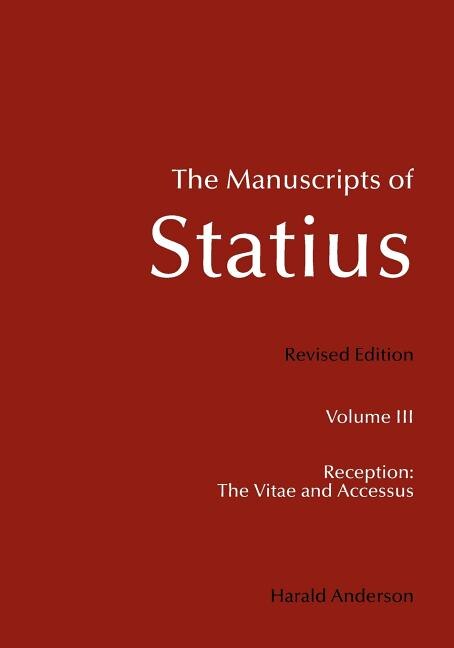 Couverture_The Manuscripts of Statius