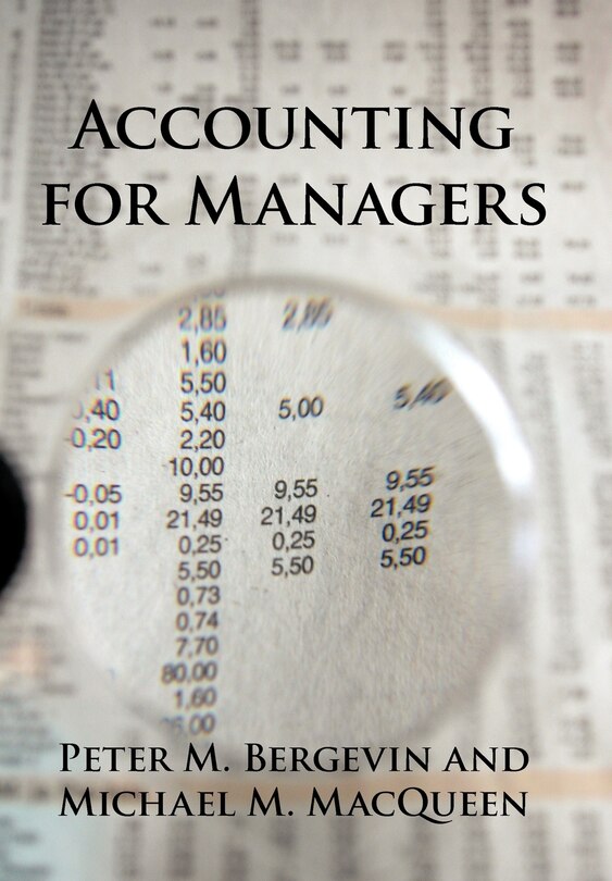 Front cover_Accounting for Managers