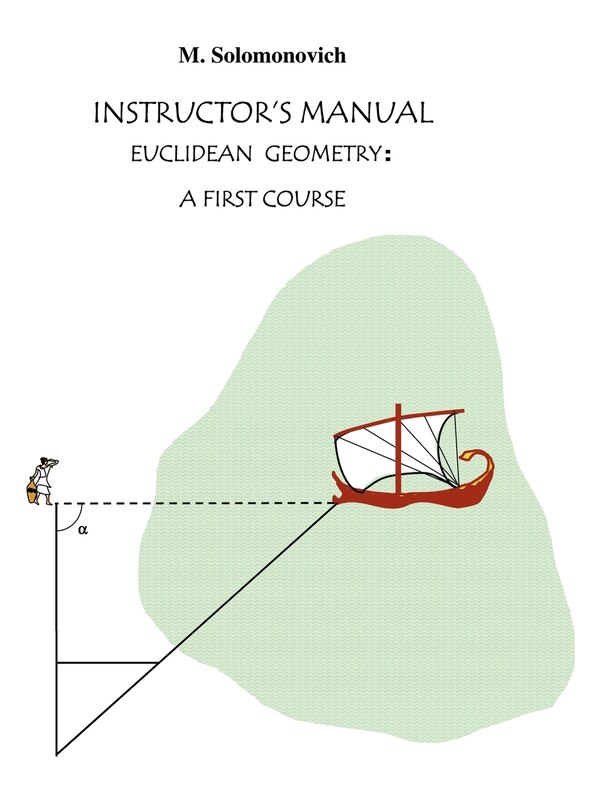 Couverture_Instructor's Manual To Euclidean Geometry