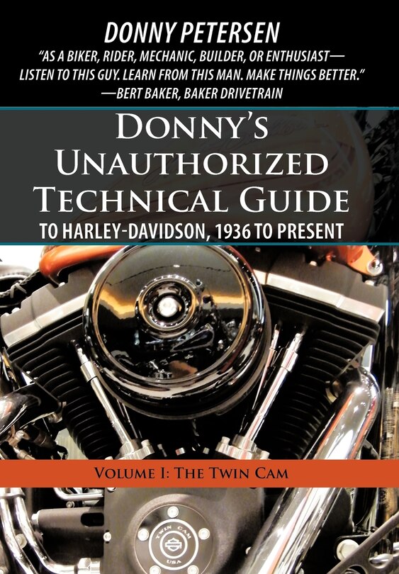 Front cover_Donny's Unauthorized Technical Guide To Harley-davidson, 1936 To Present