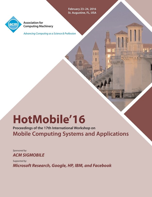 Couverture_HotMobile 16 17th International Workshop on Mobile Computing Systems and Applications