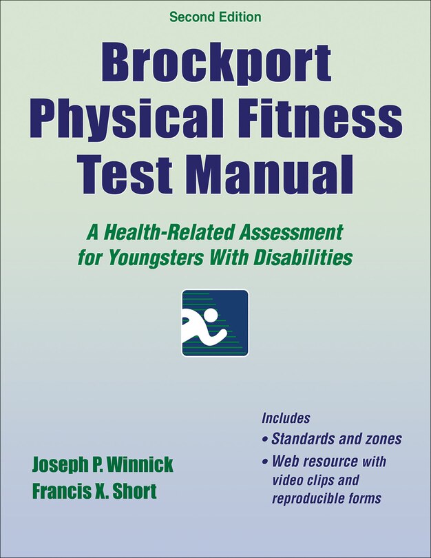 Front cover_Brockport Physical Fitness Test Manual