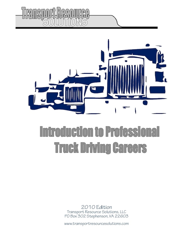 Couverture_Introduction to Professional Truck Driving Careers