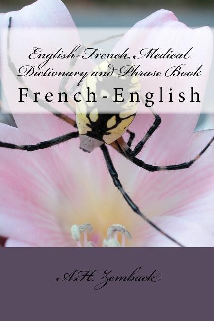Front cover_English-French Medical Dictionary and Phrase Book