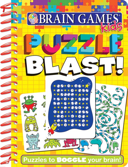 Front cover_Brain Games Kids - Puzzle Blast! - Pi Kids
