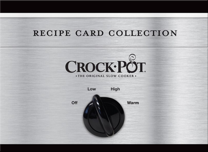 Couverture_Crockpot Recipe Card Collection Tin (Silver)