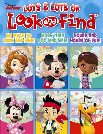 LOTS OF LOOK & FIND DISNEY JR