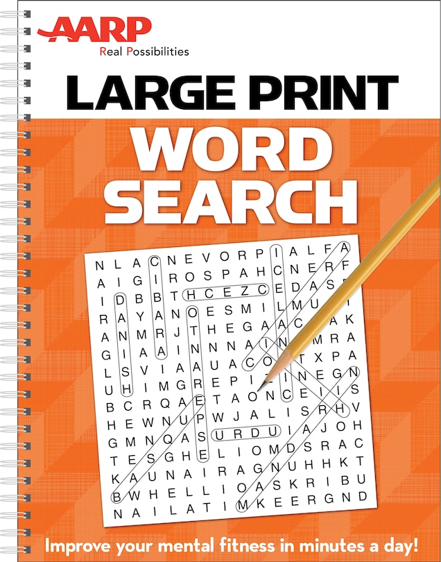 Front cover_AARP Large Print Word Search