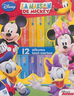 Couverture_La maison de Mickey : 12 albums tout-carton