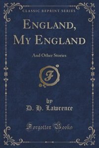 Couverture_England, My England